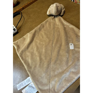 Precious Firsts by Carter's Brown Elephant Rattle Lovey Baby Security Blanket